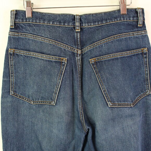 & Other Stories Button Fly Dark Wash Jeans Size 27 - Picture 7 of 9